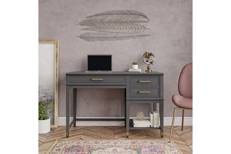 Westerleigh Hæve/Sænke Skrivebord 116 cm Opbevaring Skuffer - Møbler - Borde - Kontorbord - Skrivebord - hæve-sænke-bord
