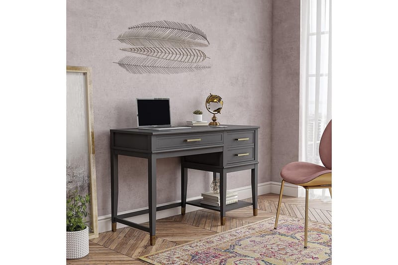 Westerleigh Hæve/Sænke Skrivebord 116 cm Opbevaring Skuffer - Møbler - Borde - Kontorbord - Skrivebord - hæve-sænke-bord