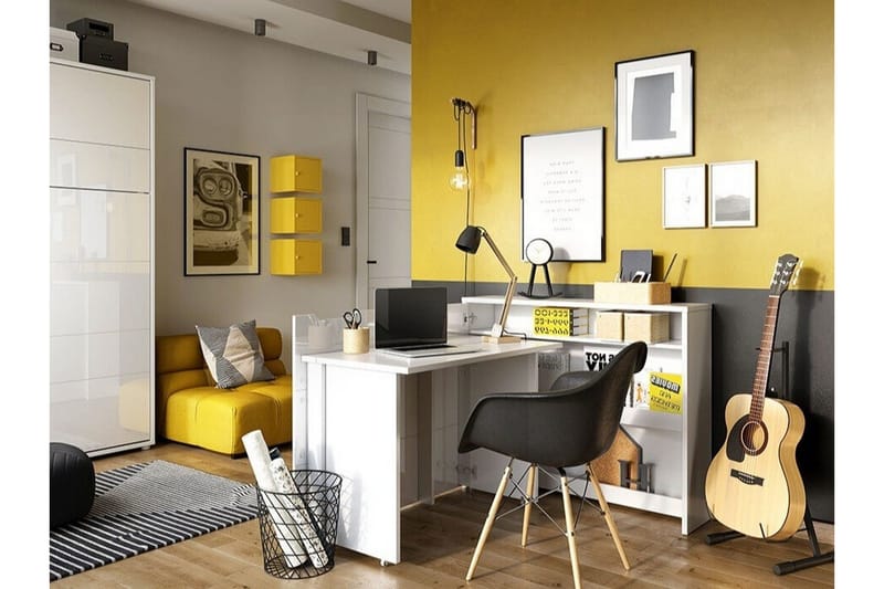 White - Møbler - Borde - Kontorbord - Skrivebord - hjørneskrivebord