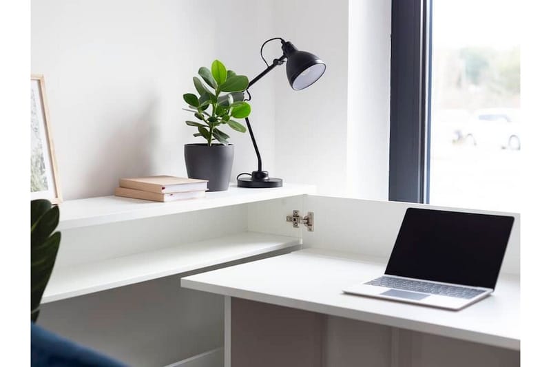 White - Møbler - Borde - Kontorbord - Skrivebord - hjørneskrivebord