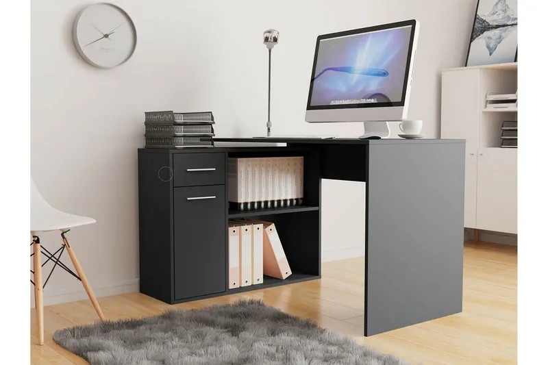 Wickston Skrivbord 120 cm Anthracite - Møbler - Borde - Kontorbord - Skrivebord