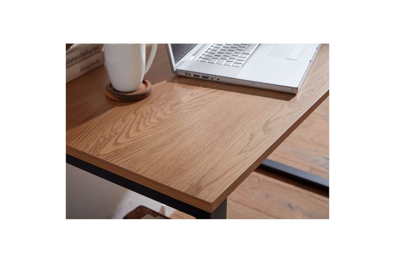 Skrivebord Wohnling Eg Træ Stil 120 cm Moderne - Møbler - Borde - Kontorbord - Skrivebord