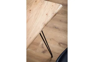 Skrivebord Wohnling Massivt træ 150 cm trækant med hårnålben landstil - Møbler - Borde - Kontorbord - Skrivebord