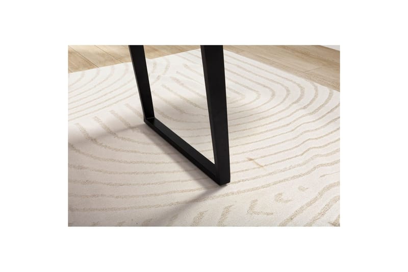 Skrivebord Wohnling Massivt træ kant metalben landhus Sort, Vinklet, 120x60 cm - Sort, Vinklet, 120x60 cm - Møbler - Borde - Kontorbord - Skrivebord