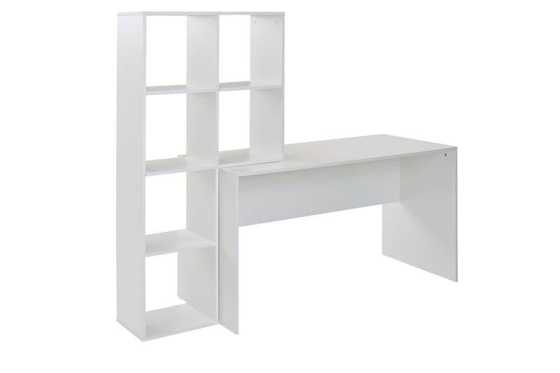 Skrivebord Wohnling med opbevaringsreol 170 cm moderne - Møbler - Borde - Kontorbord - Skrivebord