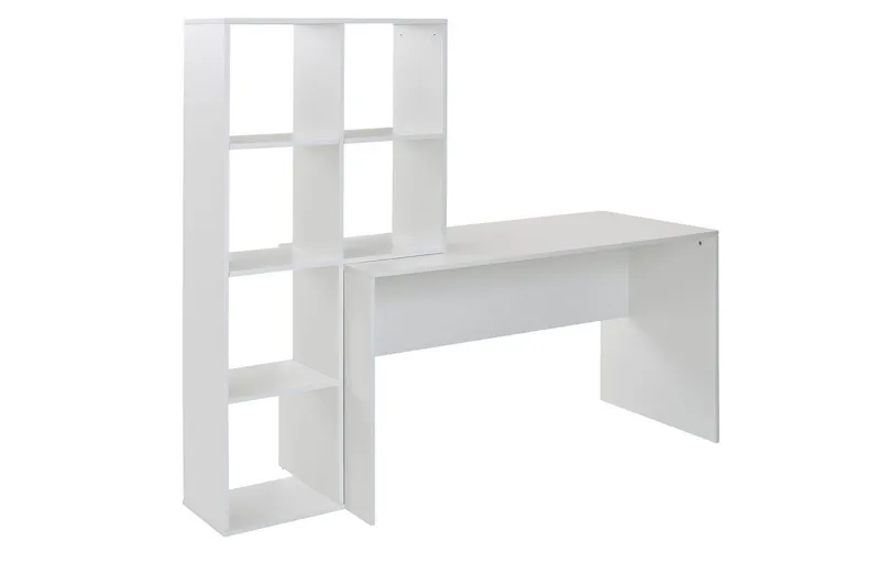 Skrivebord Wohnling med opbevaringsreol 170 cm moderne, undefined