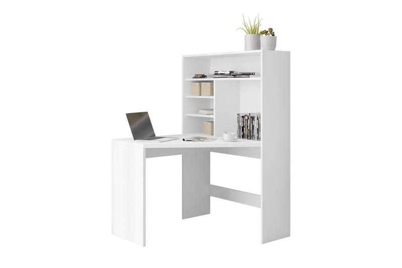 Zayden Skrivebord 101 cm - Hvid - Møbler - Borde - Kontorbord - Skrivebord