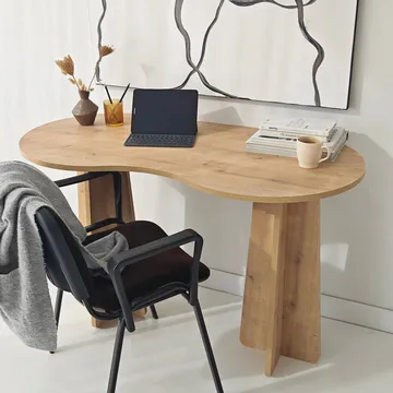 Soryn skrivebord 120 cm - Safir Eg - Møbler - Borde - Kontorbord - Skrivebord