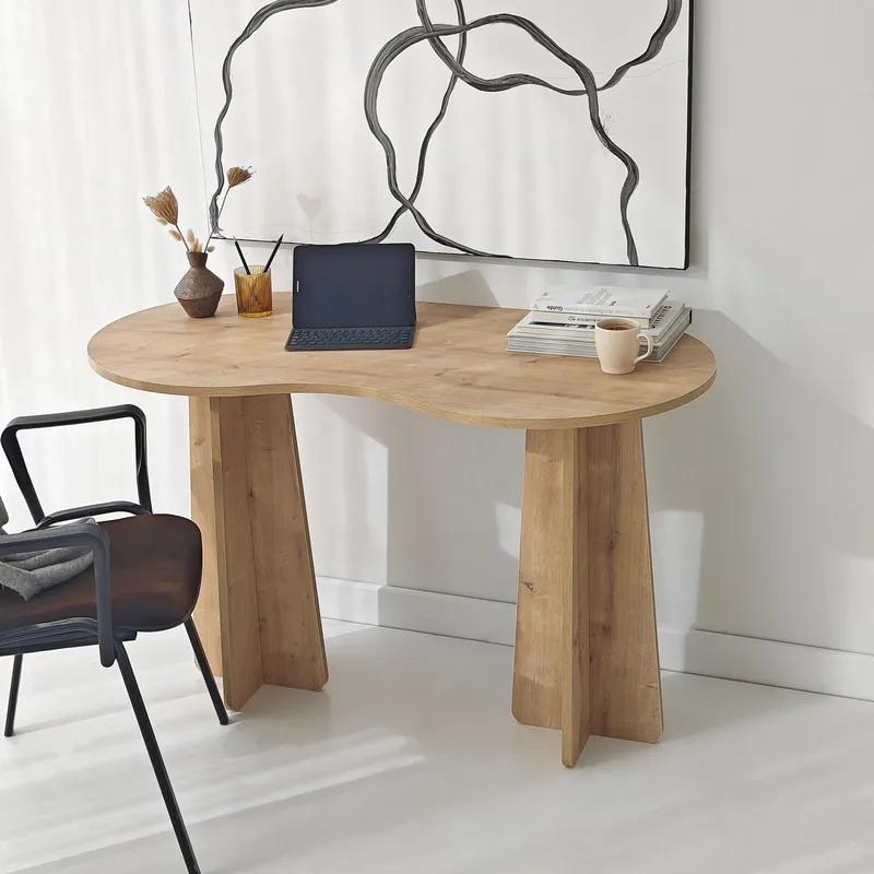 Soryn skrivebord 120 cm - Safir Eg - Møbler - Borde - Kontorbord - Skrivebord