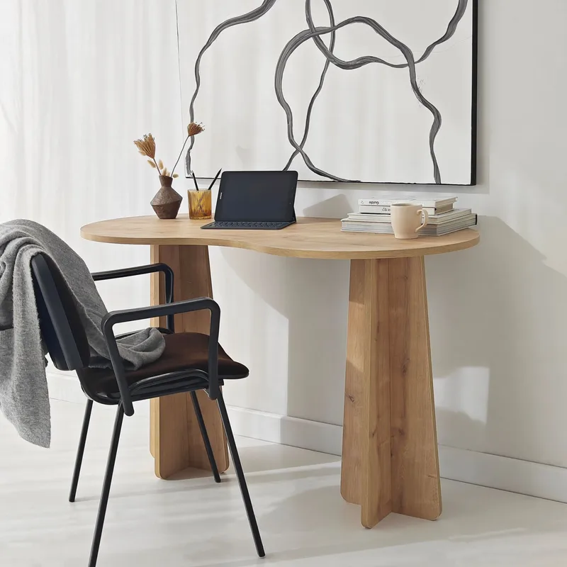 Soryn skrivebord 120 cm - Safir Eg - Møbler - Borde - Kontorbord - Skrivebord