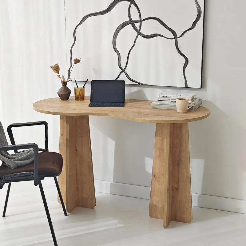 Soryn skrivebord 120 cm - Safir Eg - Møbler - Borde - Kontorbord - Skrivebord