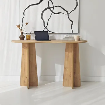 Soryn skrivebord 120 cm - Safir Eg - Møbler - Borde - Kontorbord - Skrivebord