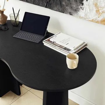 Soryn skrivebord 120 cm - Sort - Møbler - Borde - Kontorbord - Skrivebord