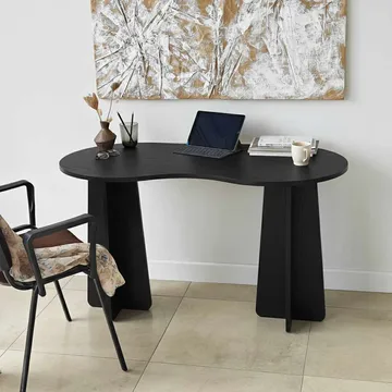 Soryn skrivebord 120 cm - Sort - Møbler - Borde - Kontorbord - Skrivebord