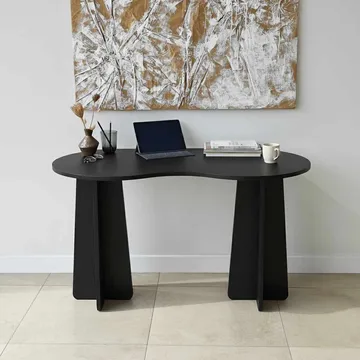 Soryn skrivebord 120 cm - Sort - Møbler - Borde - Kontorbord - Skrivebord