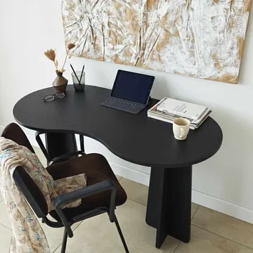Soryn skrivebord 120 cm - Sort - Møbler - Borde - Kontorbord - Skrivebord
