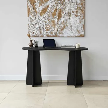 Soryn skrivebord 120 cm - Sort - Møbler - Borde - Kontorbord - Skrivebord