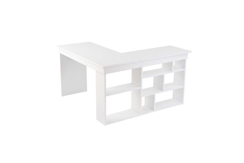 Studie Skrivebord Regar Naturlig Hvid, Naturlig Hvid