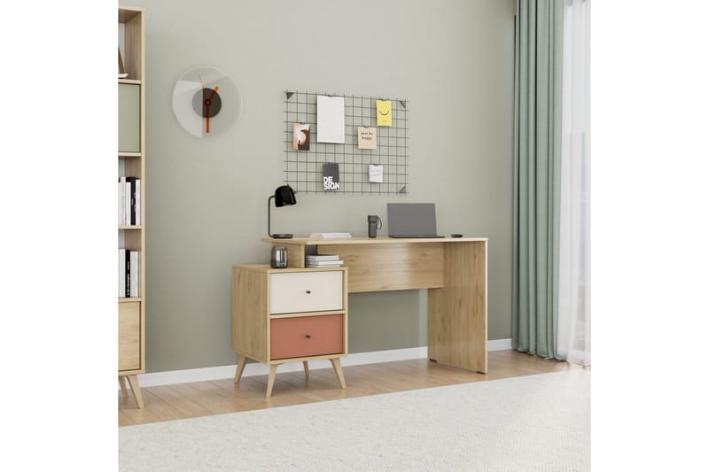 Studiebord Felyra Flerfarvet - Multifarvet - Møbler - Borde - Kontorbord - Skrivebord