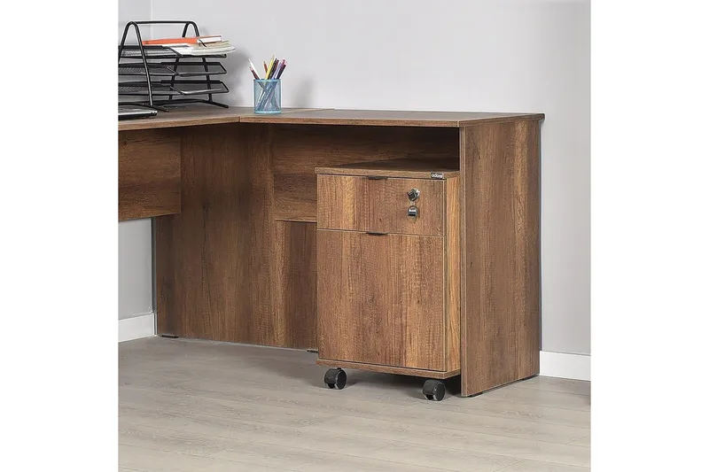 Studiebord Focus Valnød - Valnød - Møbler - Borde - Kontorbord - Skrivebord