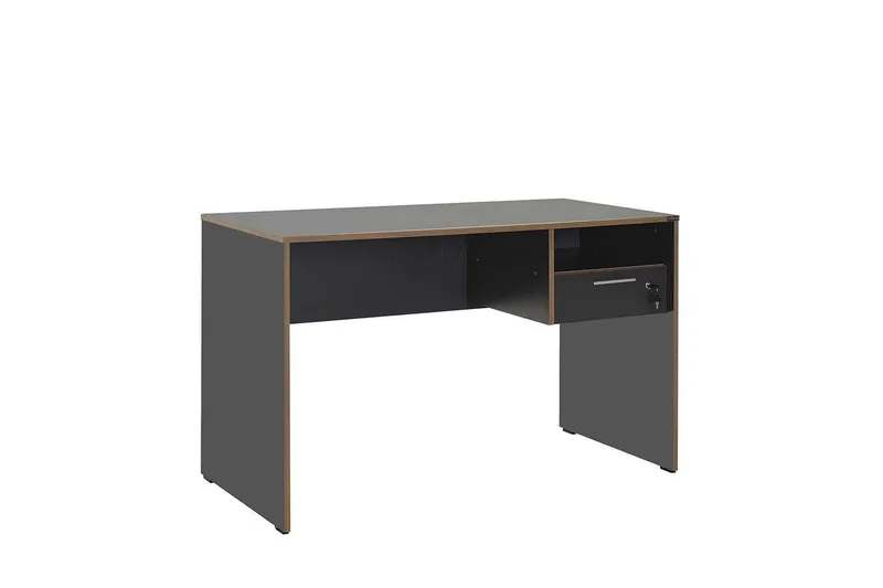 Studiebord Matulca Antracit / Eg - Antracit / Eg - Møbler - Borde - Kontorbord - Skrivebord