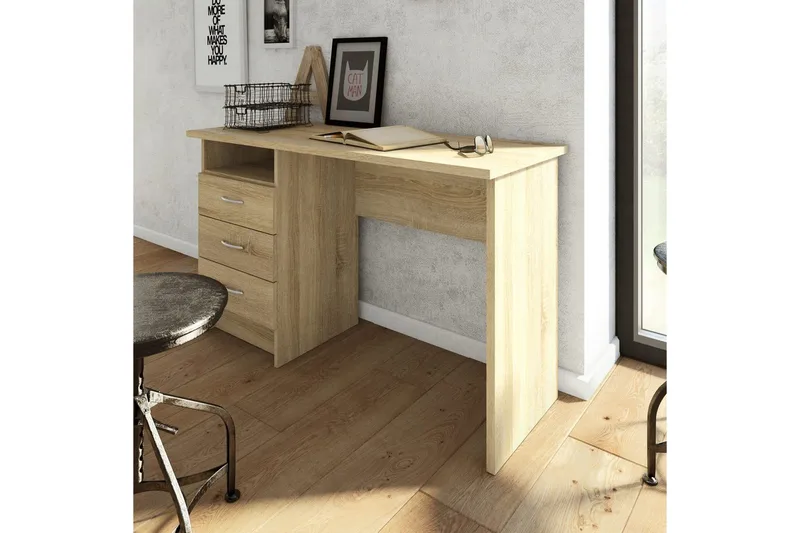 Taketo Skrivebord 48,1x120,1 cm - Natur - Møbler - Borde - Kontorbord - Skrivebord