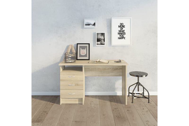 Taketo Skrivebord 48,1x120,1 cm - Natur - Møbler - Borde - Kontorbord - Skrivebord