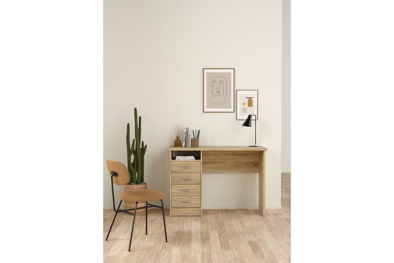 Taketo Skrivebord 48,5x110 cm - Natur - Møbler - Borde - Kontorbord - Skrivebord