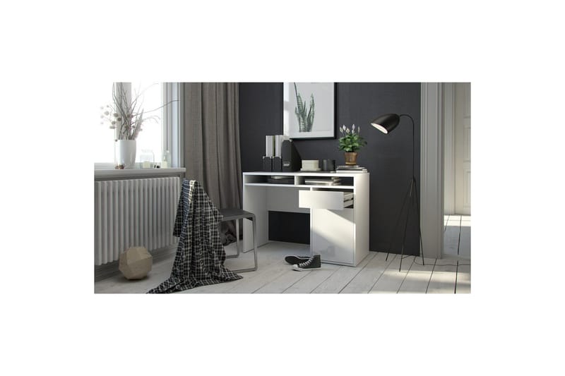 Taketo Skrivebord 48x110 cm - Elfenben - Møbler - Borde - Kontorbord - Skrivebord