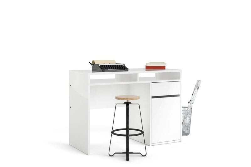 Taketo Skrivebord 48x110 cm - Elfenben - Møbler - Borde - Kontorbord - Skrivebord