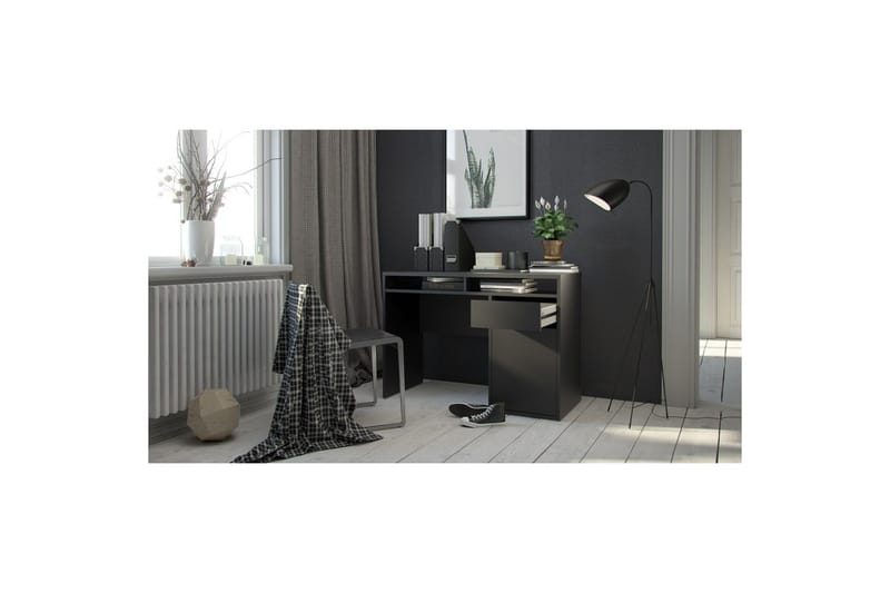 Taketo Skrivebord 48x110 cm - Mørkegrå - Møbler - Borde - Kontorbord - Skrivebord