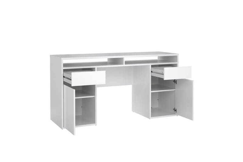 Taketo Skrivebord 48x149 cm - Hvid - Møbler - Borde - Kontorbord - Skrivebord