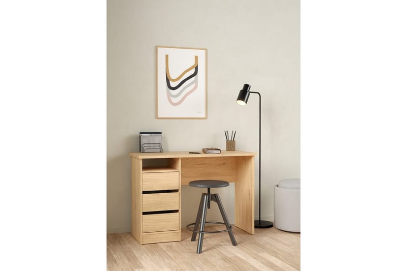 Taketo Skrivebord 49x110 cm - Brun - Møbler - Borde - Kontorbord - Skrivebord