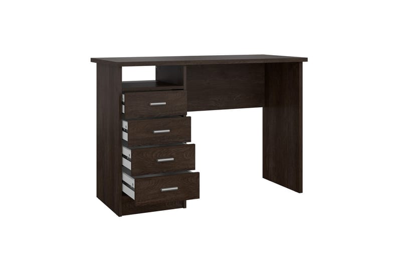 Taketo Skrivebord 49x110 cm - Mørkebrun - Møbler - Borde - Kontorbord - Skrivebord