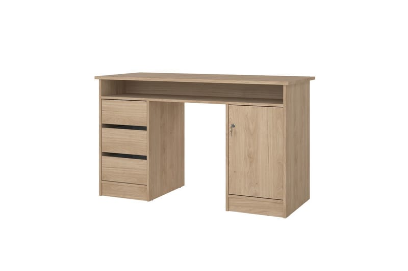 Taketo Skrivebord 55x126 cm - Natur - Møbler - Borde - Kontorbord - Skrivebord