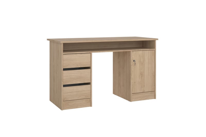 Taketo Skrivebord 55x126 cm - Natur - Møbler - Borde - Kontorbord - Skrivebord