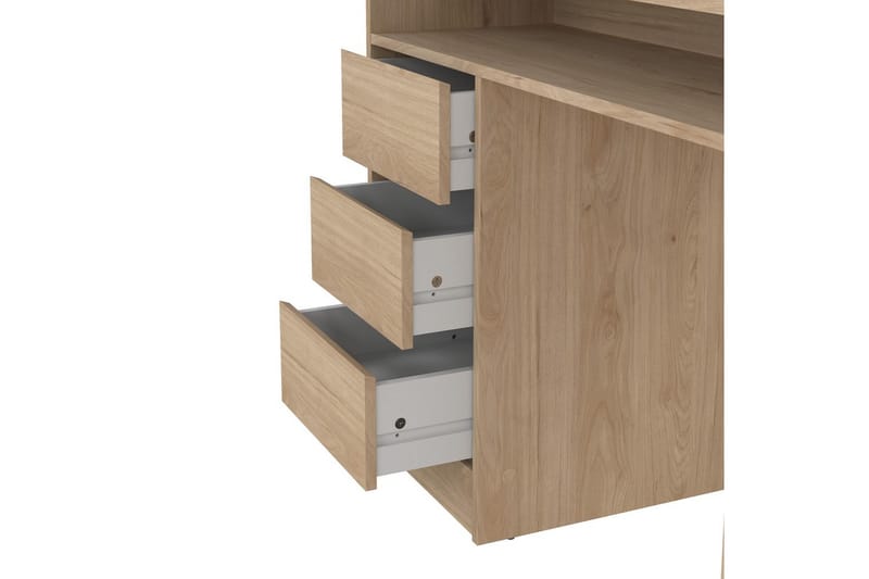 Taketo Skrivebord 55x126 cm - Natur - Møbler - Borde - Kontorbord - Skrivebord