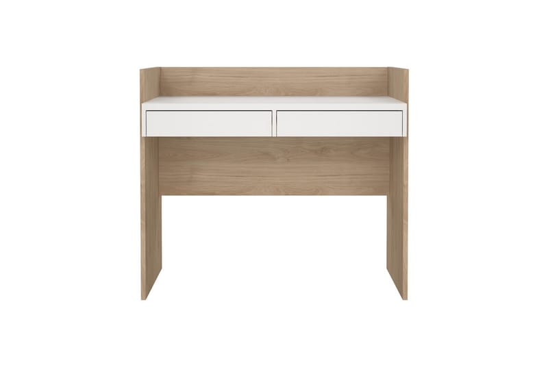 Taketo Skrivebord 56x102 cm - Hvid/Natur - Møbler - Borde - Kontorbord - Skrivebord