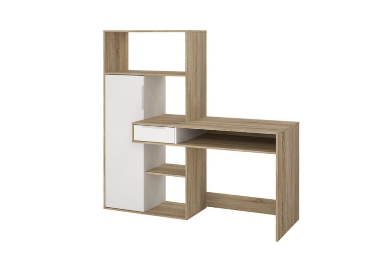 Taketo Skrivebord 60x163 cm - Hvid - Møbler - Borde - Kontorbord - Skrivebord