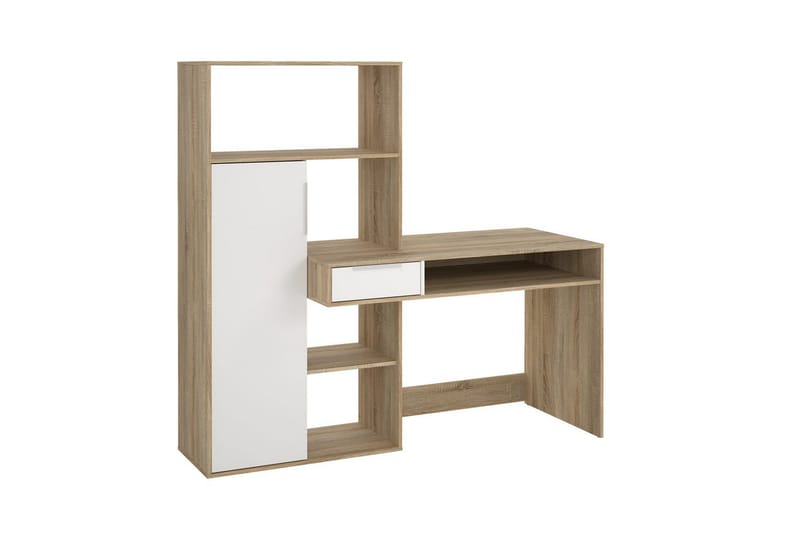 Taketo Skrivebord 60x163 cm - Hvid - Møbler - Borde - Kontorbord - Skrivebord