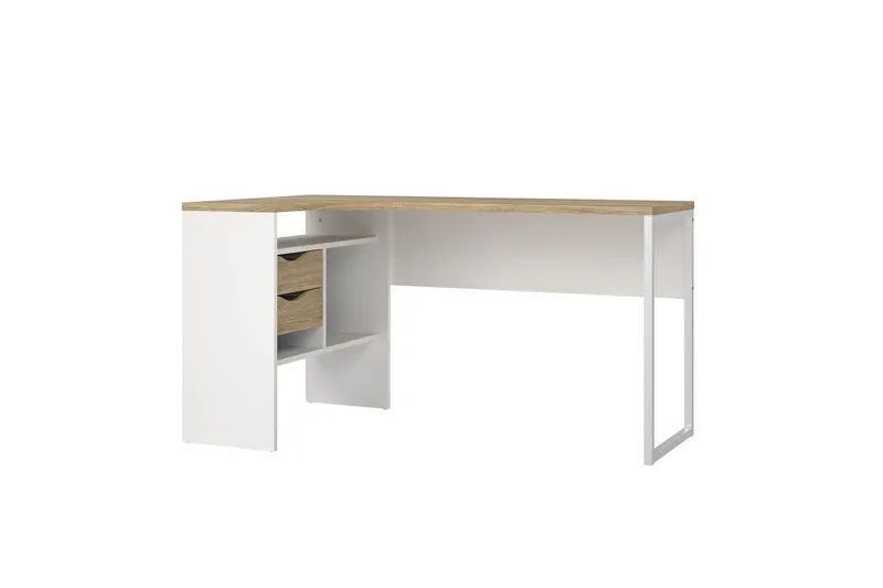 Taketo Skrivebord 81x145,1 cm - Hvid - Møbler - Borde - Kontorbord - Skrivebord