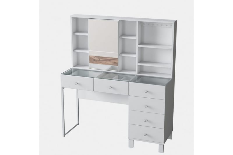 Talros Toiletbord 120 cm - Hvid - Møbler - Borde - Kontorbord - Skrivebord