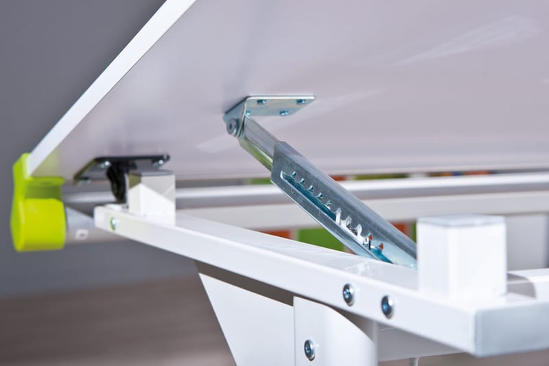 Ivar Skrivebord til børn - Hvid/Grøn/Lyserød - Møbler - Borde - Kontorbord - Tegnebord