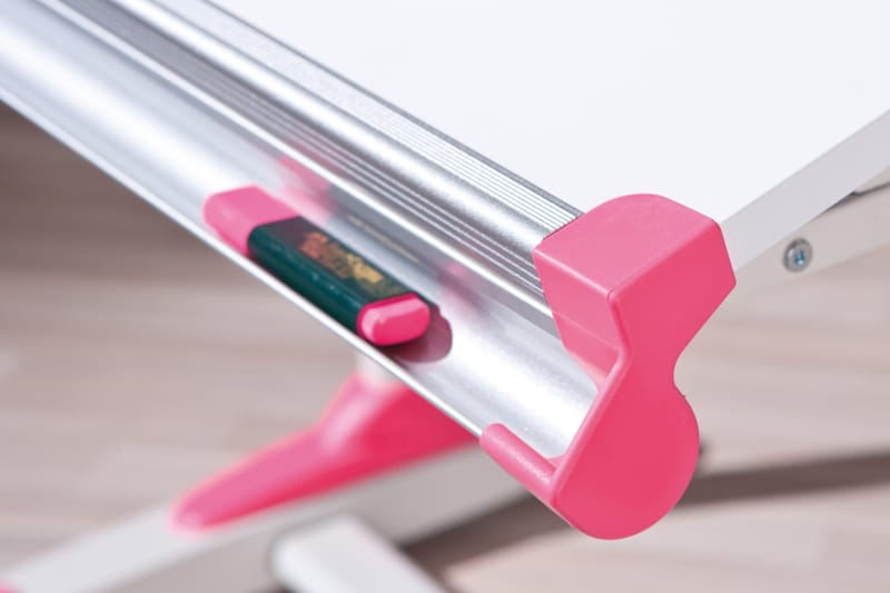 Ivar Skrivebord til børn - Hvid/Grøn/Lyserød - Møbler - Borde - Kontorbord - Tegnebord