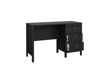 Vallvidera Skrivebord 48x120 cm - Sort - Møbler - Borde - Kontorbord - Skrivebord