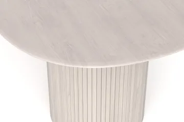 Kopparbo Ovalt Spisebord 220x100 cm Finér - Hvidlaseret eg - Møbler - Borde - Spisebord og køkkenbord
