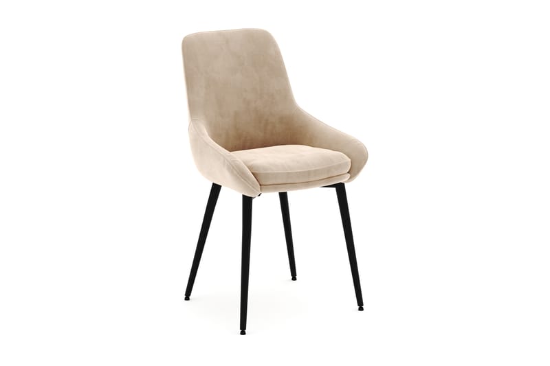 Kopparbo Rund Spisegruppe 106-156cm med 4 Alsarp Spisestole - Sort - Møbler - Borde - Spisebordssæt
