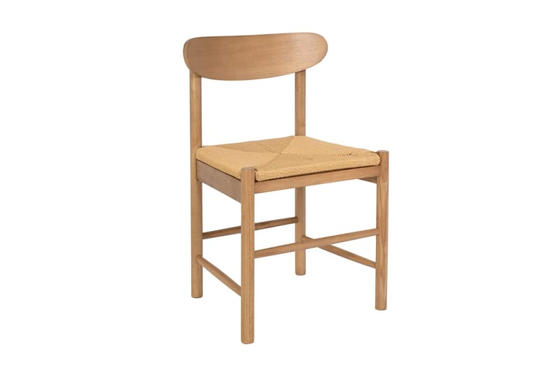 Kopparbo rund spisegruppe 180 cm eg med 8 Malte spisebordsstole - Eg - Møbler - Borde - Spisebordssæt