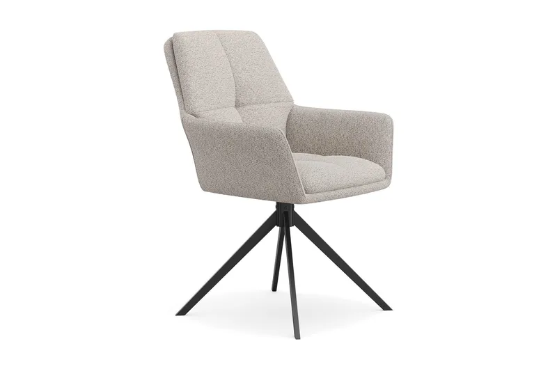 Kopparbo rund spisegruppe 180 cm røget eg med 8 Torsby-spisestole - Røget eg - Møbler - Borde - Spisebordssæt