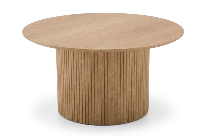 Kopparbo rundt sofabord 85 cm med tynd bordplade - Eg - Møbler - Borde - Sofabord